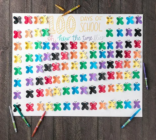 Vista 5 de Crayola - Marcadores de Brillantina 6 piezas