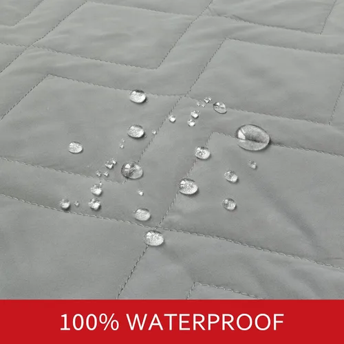 Vista 2 de Moonsea Funda impermeable para cama de perro, manta antideslizante para mascotas, sofá, sofá, funda protectora de muebles para niños, niños, perros