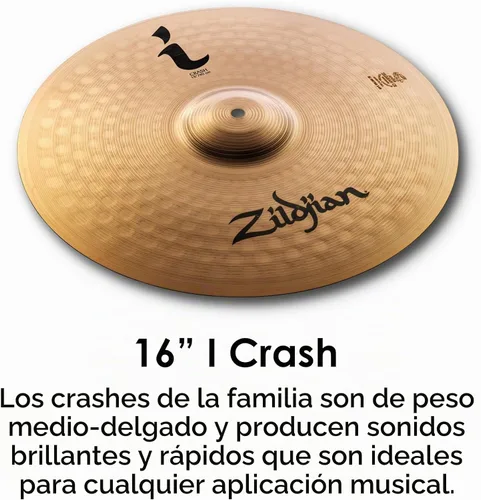 Vista 5 de Zildjian ILHSTD I Family Standard Gig - Paquete de platillos