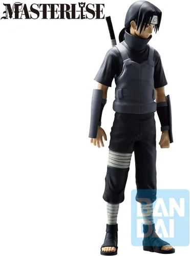 Vista 4 de Ichibansho Figure - Naruto Shippuden - Itachi Uchiha (ojos rojos que reflejan el corazón) Estatua coleccionable Masterlise