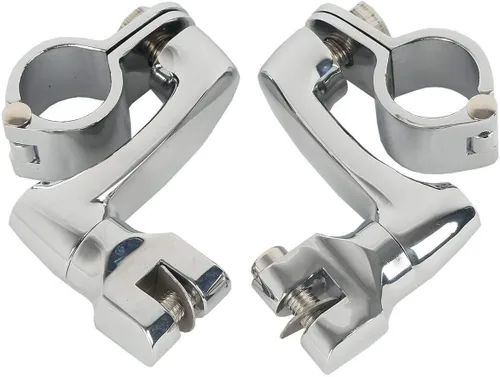 Vista 11 de TCT-MOTORPARTS Soportes de clavijas de pie de barra de carretera negro para Harley Touring 22/25/32/1.378 in