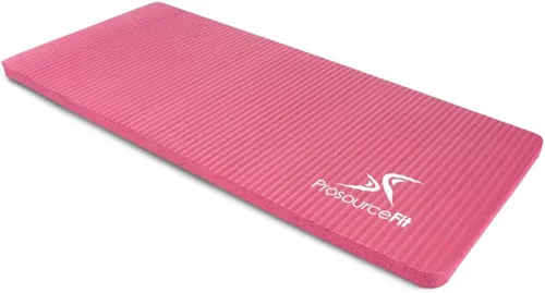 Vista 9 de ProsourceFit Rodillera y codera de yoga extragruesa de 15 mm (5/8”) se adapta a tapetes estándar para articulaciones libres de dolor en yoga
