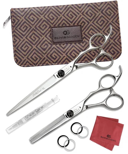 Vista 8 de Olivia Garden SilkCut - Cizalla profesional para peluquería y estuche más fino