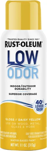 Vista 65 de Rust-Oleum - Pintura en aerosol prémium de bajo olor, gris ancla brillante Olor 40% menor que las pinturas en aerosol tradicionales, durabilidad