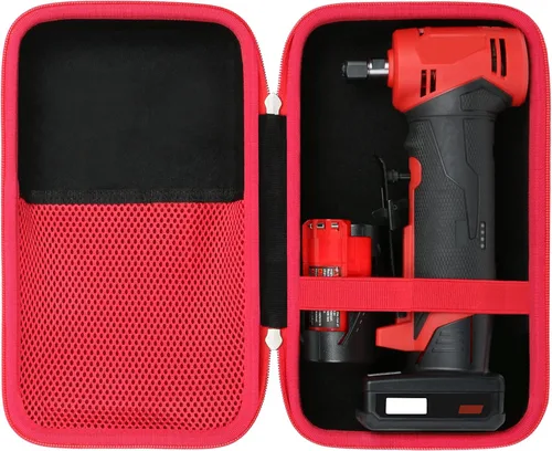 Vista 2 de Khanka Funda rígida para Milwaukee Electric Tools 2648-20 M22 + carcasa rígida para amoladora de ángulo recto Milwaukee 2485-20 M12 FUEL