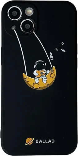 Vista 9 de Yonds Queen Funda protectora de TPU para iPhone SE 2022 (3ª generación), compatible con iPhone 7/8/SE2 (2020), diseño de astronauta, planeta, luna