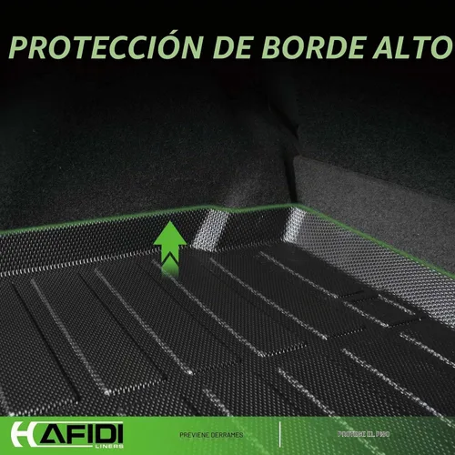Vista 4 de Alfombrilla de maletero para todo tipo de clima para Mazda CX-30 2020-2025 2026, accesorios de maletero de auto de ajuste personalizado - Negro