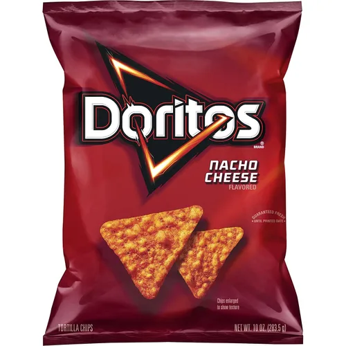 Vista 3 de Doritos Chips de tortilla sabor omelette, paquete surtido, 10 onzas, 4