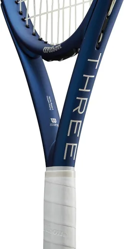 Vista 7 de Wilson Triad Three Strung Performance - Raqueta de tenis con sensation 16 natural a media tensión