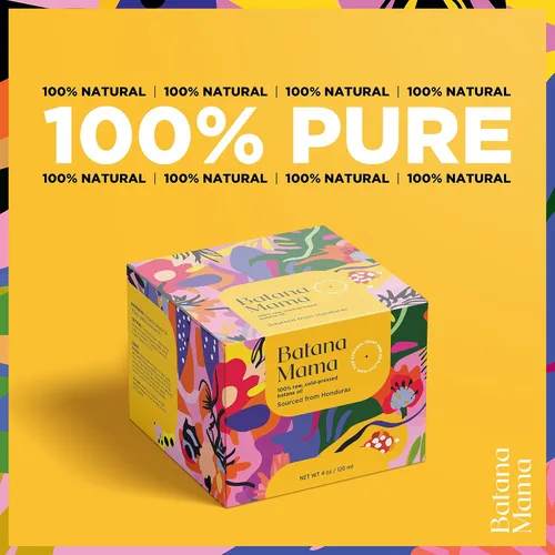 Vista 10 de Aceite de batana prensado en frío de alta calidad para el crecimiento del cabello, 100% puro y orgánico, sin olor a quemado, mascarilla