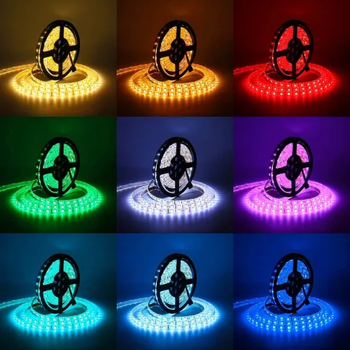 Vista 6 de SUPERNIGHT Tira de luz LED SMD5050 300LEDs de 16.4 pies con controlador Remort