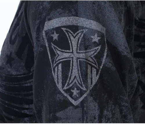 Vista 7 de Archaic Affliction - Camiseta de manga larga para hombre, color negro, Negro