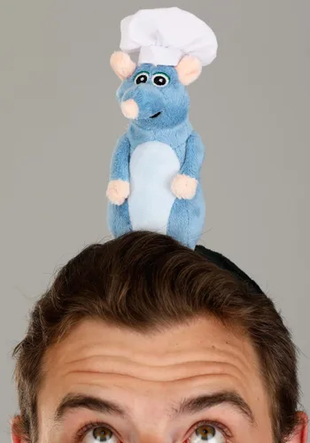 Vista 3 de Sombrero de disfraz oculto de Remy para adulto de Disney Ratatouille Multicolor