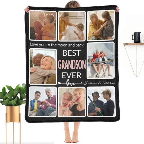 Vista 33 de Regalos para Tías Manta Personalizada con Foto, Haz una Manta Personalizada para Tías con Imagen Recuerdos Personalizados Souvenir Manta de Las