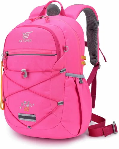 Vista 15 de SKYSPER Mochila para Niños 12L Bolsa Escolar para Niños y Niñas Edades 4-8 para Viajes, Días de Paseo y Clases Applegreen