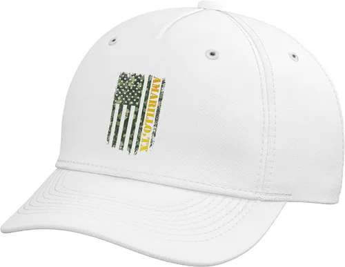Vista 9 de Amarillo Texas Camouflage USA Flag Adjustable Baseball Hat