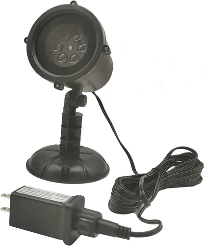 Vista 7 de Proyector de luces de Navidad para exteriores, impermeables, enchufable, efecto móvil, montaje en pared para Halloween, Navidad, vacaciones, Año