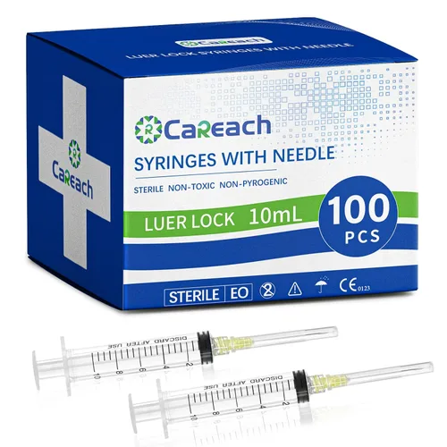 Vista 14 de Paquete de 30 jeringas de 1mL con aguja de calibre 25, de 1 pulgada, para laboratorios científicos, medición y recarga de tintas Tintas de recarga