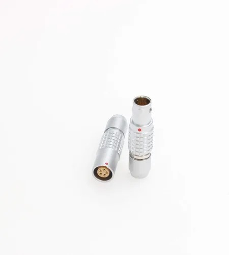 Vista 6 de 1B PHG y FGG 2 pin Push-Pull Conector Circular Enchufe macho y enchufe hembra Color Negro