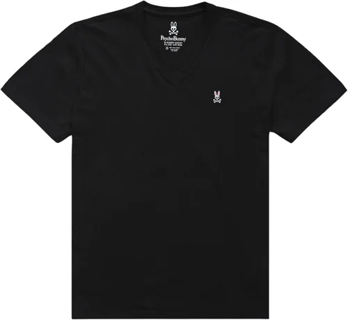 Vista 3 de Psycho Bunny Camiseta de manga corta con cuello en V para hombre