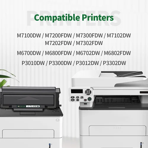Vista 2 de TL-410X - Cartucho de tóner compatible con Pantum TL-410X TL-410H TL-410 para M7102DW P3012DW M6800FDW M7100DW M7200FDW M6802FDW M7102DN M7202FDW