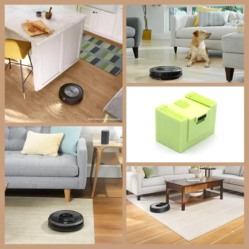 Vista 7 de Batería de repuesto de 3600 mAh para IROBOT Roomba i7 / 7150 / i7+ / 7550 / e5 / e6 / i3 / i4 / e5 / e5 / e5152 / e5154, aspiradora serie More e e i