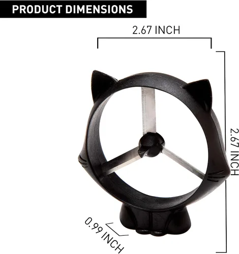 Vista 7 de Peleg Design Rizador de verduras de gato rizado, espiralizador de mano para pepinos y calabacines, cortador de verduras, cortador en espiral