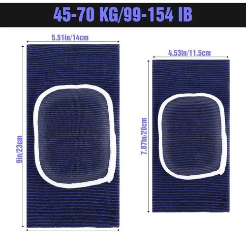 Vista 2 de COMNICO Juego de 2 coderas y rodilleras de voleibol con almohadilla de protección, accesorios esenciales para mujeres y hombres, baloncesto, tenis