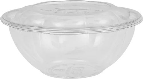 Vista 6 de Eco-Products - Tapas compostables para ensalada de 18 onzas, caja de 300, se adapta a recipientes redondos de 18 onzas, material PLA renovable hecho
