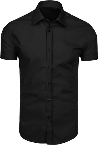 Vista 4 de Camisas de vestir para hombre, de verano, ligeras, de manga corta, casual, con botones