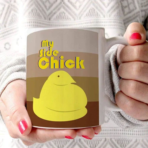 Vista 481 de Trend Setters Friends the Television Show – 25 años – Mercancía oficial – Taza de café o té de cerámica blanca de 11 onzas – perfecta para regalar