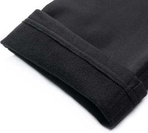 Vista 5 de FREE SOLDIER Pantalones cargo con vellón Softshell para hombre, para nieve, esquí, senderismo, con cinturón