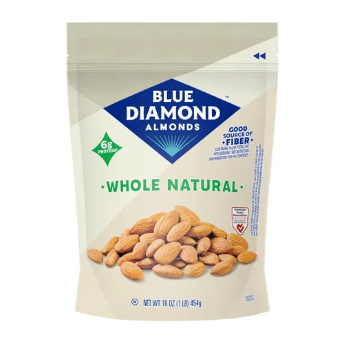 Vista 21 de Blue Diamond Almonds, Bold Habanero BBQ, 16 onzas