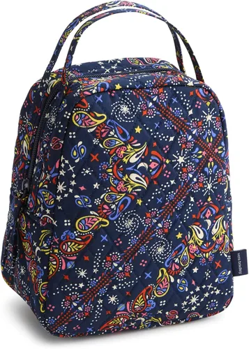 Vista 9 de Vera Bradley Bolsa de almuerzo premium para mujer (algodón)