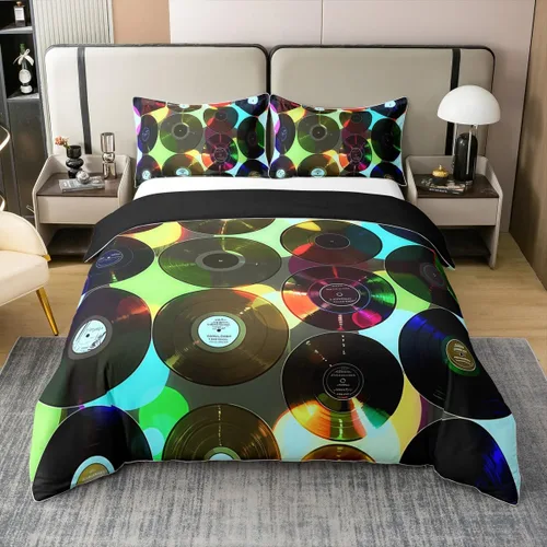 Vista 40 de jejeloiu Cute Mushroom Decor Duvet Cover 100% Cotton for Kids Boys Girls Twin Size Botanical Plants Bedding Set Cartoon Mushrooms Comforter Cover