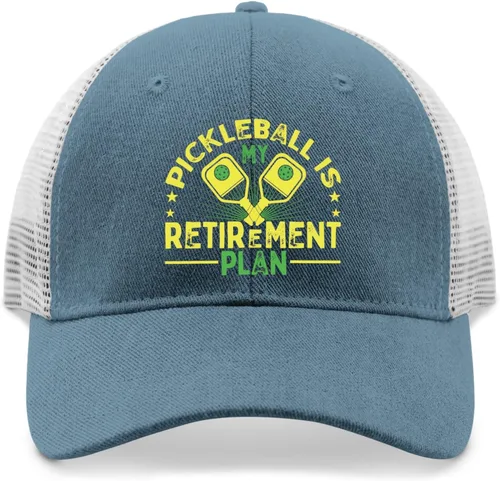 Vista 9 de devor Dad Hats Pickleball is Retire Ment Plan Dad Hat for Men Graphic Baseball Caps Adjustable