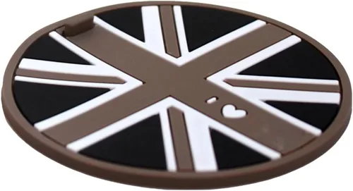 Vista 2 de 1 posavasos de silicona suave para Mini Cooper R50 R52 R53 R61 R60 R55 R56 R57 R58 R59 F54 F55 F56 F57 F60 Clubman Countryman, 1 unidad, 2.56