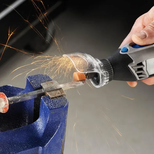 Vista 8 de Kit de fijación protectora para herramienta rotatoria Dremel A550 con 4 accesorios