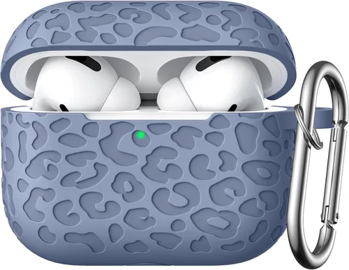 Vista 52 de Funda para Airpod Case y 2ª Generación con Diseño Leropard Grabado Compatible con Apple AirPods 2ª/1ª Generación de Carga, Bonita Protección