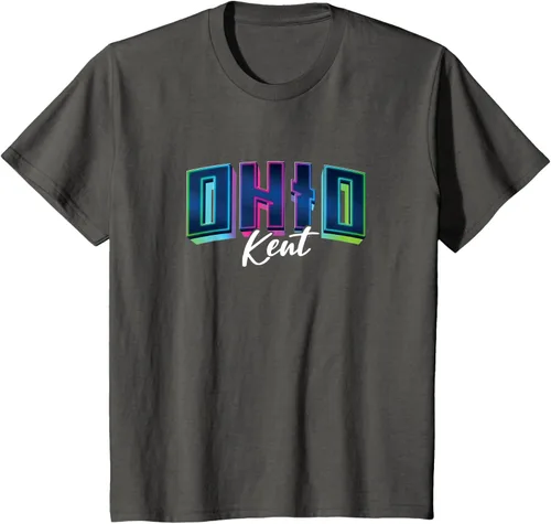 Vista 28 de Kent Ohio - Camiseta de recuerdo de vacaciones