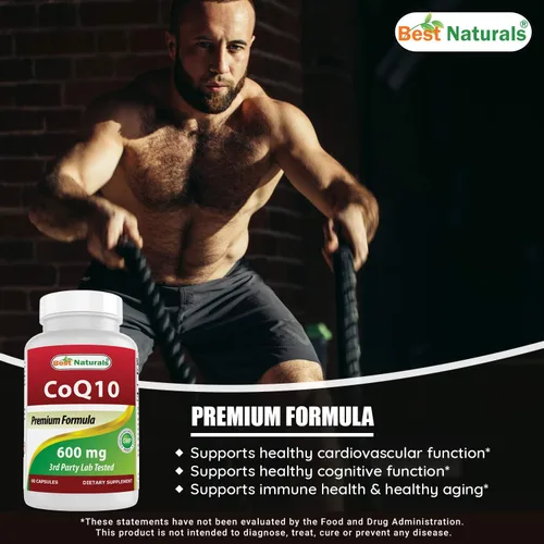 Vista 4 de Best Naturals CoQ10 600 mg e inositol 1000mg