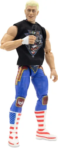Vista 4 de AEW Cody Rhodes UNRIVALED Supreme - Figura de Cody Rhodes de 6 pulgadas con accesorios