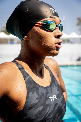 Vista 3 de TYR Adult Blackhawk Racing Goggles - Streamlined Performance Swim Goggles