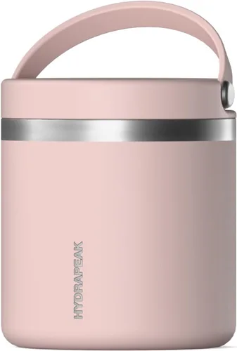 Vista 16 de Hydrapeak Tarro de alimentos aislado al vacío de acero inoxidable de 18 onzas para alimentos calientes y alimentos fríos, tarro de sopa a prueba