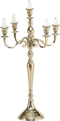 Vista 12 de Hamptons - Candelabro de cinco velas, acabado negro rústico, estilo granja