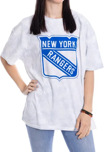 Vista 6 de Calhoun NHL - Camiseta de manga corta con hombros caídos y cuello redondo para mujer