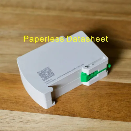 Vista 2 de WTH-SG/RJ45 DIN montado en riel Gigabit Ethernet PoE Protector de sobretensiones GDT TVS completo Protección contra sobretensiones