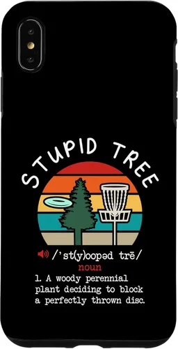 Vista 11 de Disc Golf Stupid Tree Funny Disc Golfing Lover Player Gift Case for iPhone 17