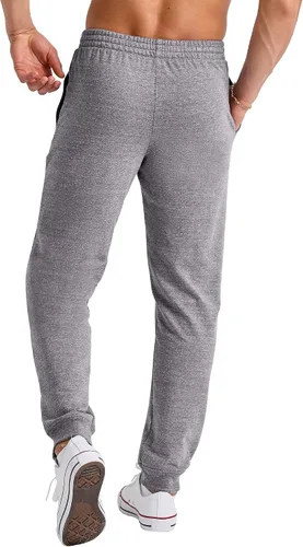 Vista 2 de Hanes Originals - Pantalones deportivos de rizo francés para hombre, pantalones deportivos ligeros con bolsillos, entrepierna de 30 pulgadas