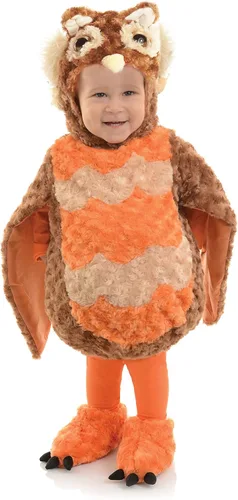 Vista 2 de Disfraz Belly-Babies de Buho para bebé Underwraps